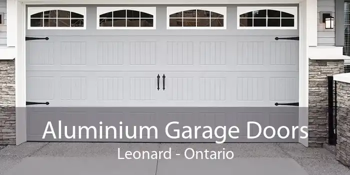 Aluminium Garage Doors Leonard - Ontario