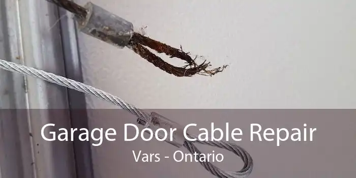 Garage Door Cable Repair Vars - Ontario