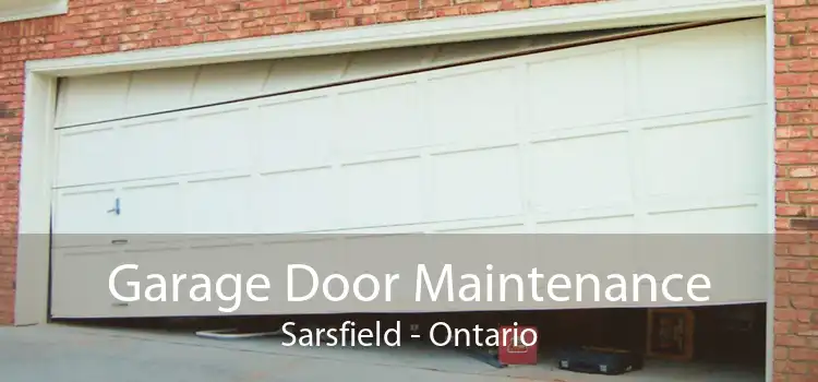 Garage Door Maintenance Sarsfield - Ontario