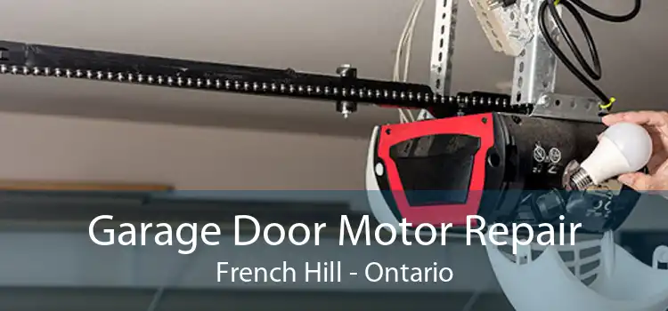 Garage Door Motor Repair French Hill - Ontario