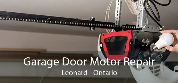 Garage Door Motor Repair Leonard - Ontario
