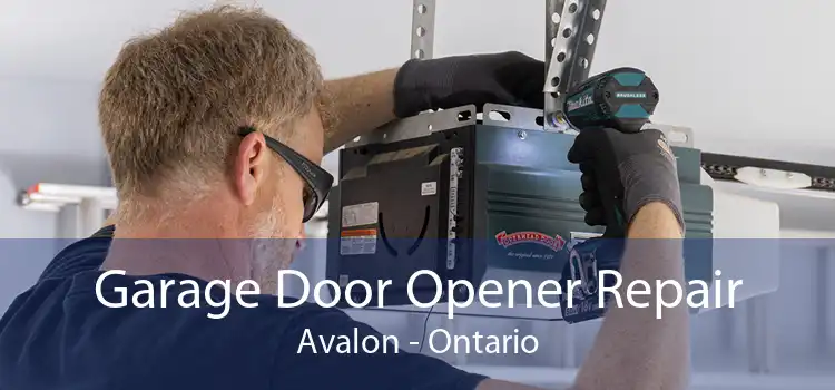 Garage Door Opener Repair Avalon - Ontario