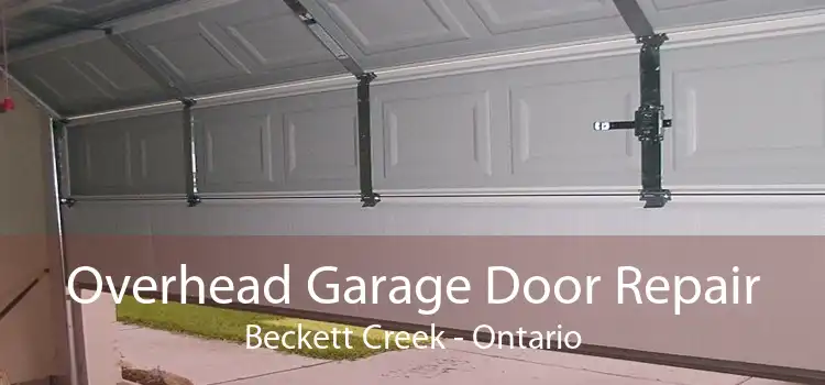 Overhead Garage Door Repair Beckett Creek - Ontario