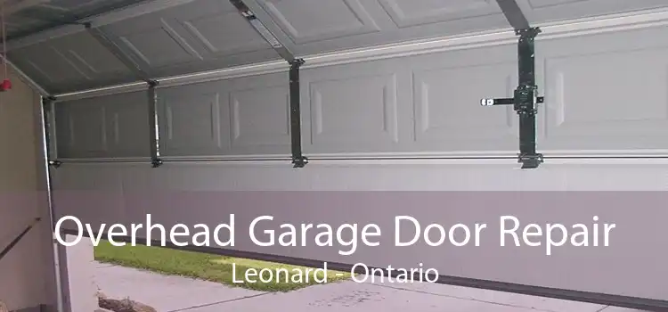 Overhead Garage Door Repair Leonard - Ontario