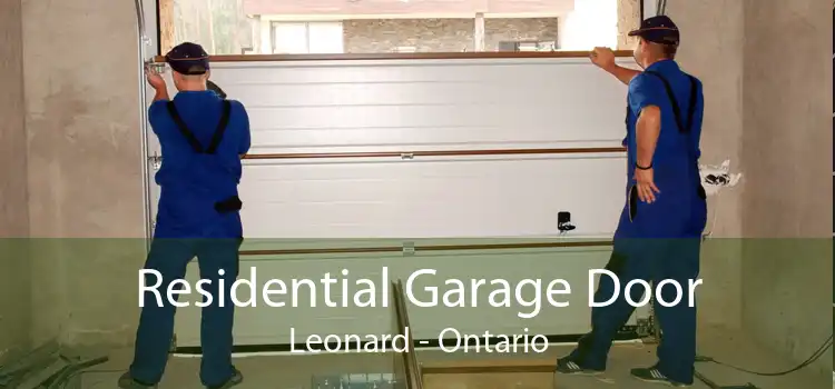 Residential Garage Door Leonard - Ontario