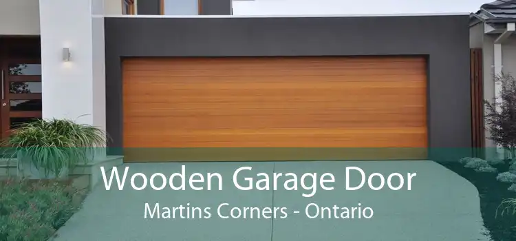 Wooden Garage Door Martins Corners - Ontario